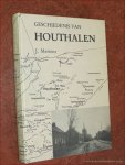 MERTENS, J. - Geschiedenis van Houthalen. Studie van het dorp en de parochie tijdens het Oud Regime.