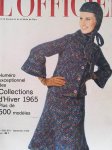 Vele - L' Offichel , Numero exceptionnel des Gollections d'hiver 1965 plus de 500 models