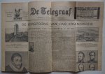 De Spaarnestad - Wilhelmina Juliana Gedenkalbum 1948 Met de Telegraaf van 25 augustus 1923 met de afstamming van het koningshuis en twee blz met foto s van het 25 jarig regeringstijdperk van Wilhelmina