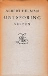 Helman, Albert - Ontsporing - Verzen