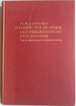 Langeveld, J.M. - Inleiding tot de studie der paedagogische psychologie van de middelbare schoolleeftijd