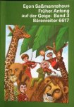 Saßmannshaus, Egon - Früher Anfang auf der Geige Band 3