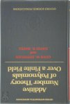 Gove W. Effinger, David R. Hayes - Additive Number Theory of Polynomials Over a Finite Field