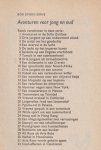 Heide, Willy van der (Wilhelmus Henricus Maria van den Hout. Geboren te 's-Hertogenbosch op 3 juni  1915, overleden te 's-Gravenhage op 24 februari 1985. Enkele pseudoniemen: Willy van der Heide, Willem W. Waterman, Sylvia Sillevis, Joke Raviera). - De jacht op het koperen kanon