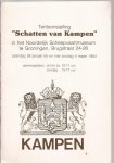 Helperi Kimm, T. , H.C. Kleemans (voorw.) - Tentoostelling "Schatten van Kampen" in het Noordelijk Scheepvaartmuseum te Groningen, Brugstraat 24-26. Zaterdag 28 Januari tot en met Zondag 4 Maart 1948.