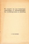 Eesteren, C. van - De conceptie van onze hedendaagse nederzettingen en cultuurlandschappen, hun verschijningsvormen en uitdrukking