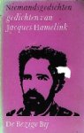 Hamelink, Jacques. - Niemandsgedichten. Hamelink, Jacques. - Niemandsgedichten.
