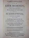 Jacobus de Groot - Verzameling van Leer-redenen, over verscheidene wigtige stoffen der H. Schriftuur