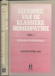 Köhler, Gerhard - Leerboek der klassieke homeopathie - deel 1 principes en toepassingen