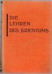 Bamberger, Fritz (ed.) - Die Lehren des Judentums. Zwei Bände. Band 1.Ersten Teil: Die Grundlagen der jüdischen Ethik; Zweiter Teil: Die sittlichen Pflichten des Einzeln. Band 2.Dritter Teil: Die sittlichen Pflichten der Gemeinschaft. Vierter Teil: Die Lehre von Gott....