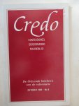 Redactie - Credo     maandblad  okt. 1986