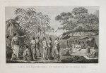 Labillardière, Jacques-Julien Houton de - Dance des îles des Amis, en presence de la Reine Tiné