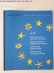 Instituto Italiano di  Cultura Brüsel (Hrsg.): - Cartaditalia Vol. I : Europäisches Kulturerbejahr 2018 / Zeitgenössische italienische Kulturzeitschrift :