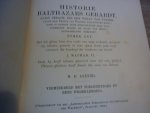 - Historie Balthazars Gerardt, alias Serach, die den Tyran van t Nederlandt den Prince van Orangie doorschoten heeft. Vermeerderd met toelichtingen en eene wederlegging