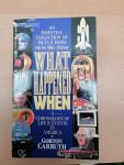 Carruth, Gorton - What Happened When ; A Chronolgy of Life & Events in America