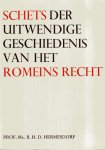 Hermesdorf, B.H.D. - Schets der uitwendige geschiedenis van het Romeins Recht. 7e druk.