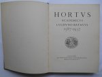 Veendorp, H. & L.G.M. Baas Becking - Hortus Academicus Lugduno Batavus 1587 - 1937 (Leiden) Veendorp, H. & L.G.M. Baas Becking - Hortus Academicus Lugduno Batavus 1587 - 1937 (Leiden)