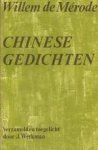 Merode, Willem de - Chinese gedichten