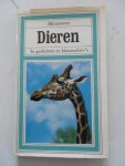 Hattum Jac. van, Marsman H., e.a. - Dieren In gedichten en kleurenfoto's Minaturen