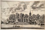 [Artist unknown] - Original copperengraving/Antique print/Originele kopergravure: Slooten.