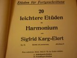 Karg-Elert; Sigfrid  (1877-1933) - Gradus ad Parnassum; Op.95 - Deel II - 20 leichtere Etuden