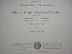 Fischer; Johann Caspar Ferdinand (1662–1746) - Notenbüchlein, voor Piano