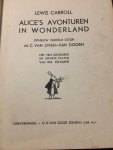 Lewis Carroll - Alice`s avonturen in Wonderland opnieuw verteld door M.C. van Oven-van Doorn met vele gekleurde en zwarte platen van Rie Cramer