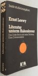 Loewy, Ernst, - Literatur unterm Hakenkreuz. Das Dritte Reich und seine Dichtung. Eine Dokumentation