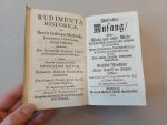 verfasset von einem Priester erwehnter Gesellschafft - Historischer Anfang, oder kurze und leichte Weise die catholische Jugend in der Historie zu unterrichten, fu?r die Schulen der Gesellschaft Jesu in der Ober-Teutschen Provinz = Rudimenta historica, sive brevis, facilisque methodus juventutem o...