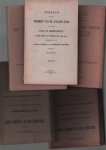 Javasche Bank (Batavia) - 5 jaren ----- Verslag van den president der Javasche Bank en van den raad der commissarissen uitgebracht in de algemeene vergadering van stemgerechtigde deelhebbers.