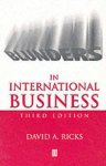 David A. Ricks - Blunders in International Business