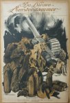 Hem, Piet van der - Originele litho "Bombardement van Parijs" als bijvoegsel van De Nieuwe Amsterdammer N° 171.  6 april 1918