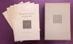 BLOK, JOKE. - Burgerlijk etsboek: Deel I: De vervreemding; Deel II: Dromen; Deel III: Exodus + de toelichting bij de facsimile-uitgave [16 pag.].