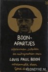 Ley, Gerd de (samenstelling) - Boon-apartjes. Aforismen, citaten en uitspraken van Louis Paul Boon