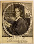 Hooghe, Romeyn de (1645-1708) after Hoogstraten, Samuel van (1627-1678) [or Weyts, Pouwels II (fl. 1618-1629)] - [Antique print, etching, 1677] MATTHYS BALEN. IANSZOON... [Portret van / Portrait of Matthijs Balen], published 1677, 1 p.