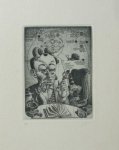 Beitz, Erhard. - Exlibris voor Hans Joachim Kretz. Beitz, Erhard. - Exlibris voor Hans Joachim Kretz.