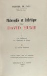 Brunet, Olivier. - Philosophie et esthétique chez David Hume. I. Les fondements de l'esthétique de Hume; II Les grands problèmes