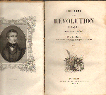 Thiers, M.A. - Histoire de la Revolution Francaise, quinzieme edition, tome 1, 545 blz. hardcover, franstalig, iets los in de band