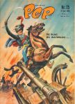 Diverse  tekenaars - PEP 1965 nr. 25, stripweekblad, 19 juni met o.a. DIVERSE STRIPS/LIMETREE CATS (KLEINE FOTO)/SLAG BIJ WATERLOO (COVER + 3 p.)/ ARENDSOOG (VERVOLGVERHAAL, ILLUSTRATIES HANS G. KRESSE), goede staat
