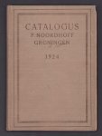 Noordhoff P. - Catalogus van de uitgaven der N.V. erven P. Noordhoff's boekhandel en uitgeverszaak oude Boteringestraat 12 Groningen 1858 - 1958., Fondscatalogus 1928