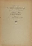 Radermacher Schorer, M.R. - Bijdrage tot de geschiedenis van de renaissance der Nederlandse boekdrukkunst.