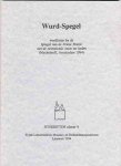 Sienstra, Andrys. (redactie). - Wurd-Spegel: Wurdlisten by de "Spiegel van de Friese poëzie van de zeventiende eeuw tot heden." (Meulenhoff: Amsterdam, 1994).
