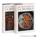 Honegger, Marc. - Dictionnaire de la musique. A-Z. [ 2 volumes ].
