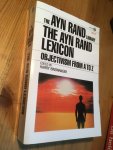 Rand, Ayn & Harry Binswanger (ed) - The Ayn Rand Lexicon - Objectivism from A tot Z