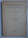 Kohlbrugge, J.H.F.. - Die Gehirnfurchen der Javanen. Eine vergleichend-anatomische Studie. Verhandelingen der Koninklijke Akademie van Wetenschappen te Amsterdam (tweede sectie, deel XII. no. 4), miet 9 Tafeln.