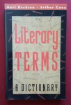 beckson, karl; ganz, arthur - literary terms: a dictionary, third edition, revised and enlarged beckson, karl; ganz, arthur - literary terms: a dictionary, third edition, revised and enlarged