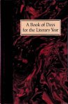 Jones, Neal T. - A Book of Days for the Literary Year Jones, Neal T. - A Book of Days for the Literary Year