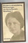 Romein-Verschoor, Annie - Omzien in verwondering. Herinneringen deel 1