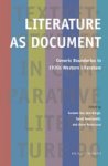 Carmen van Den Bergh, Sarah Bonciarelli, Anne Reverseau - Literature as Document