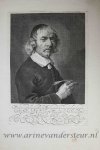 Holsteyn, Pieter (II) (1614-1673), after Bray, Jean de (1626/27-1697) - [Antique portrait print, engraving, 1666] Verscheÿde gheschriften op... (Portrait of Jean de la Chambre), published 1666, 1 p.